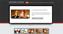 Desktop Screenshot of chrispacker.com.au